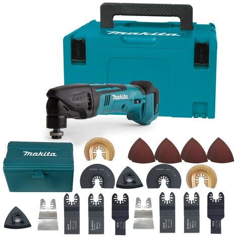 Makita DTM50Z 18v LXT Lithium Cordless Multi Tool Multi Tool Makpac + 54 Access