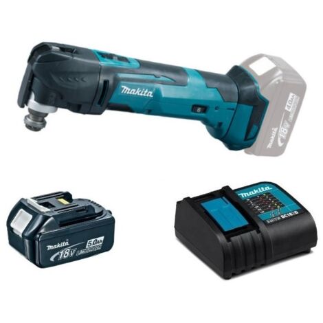 Makita DTM51RT1 Outil multifonction sans fil 18V Li-Ion LXT + 1 x 5.0Ah Batterie + chargeur