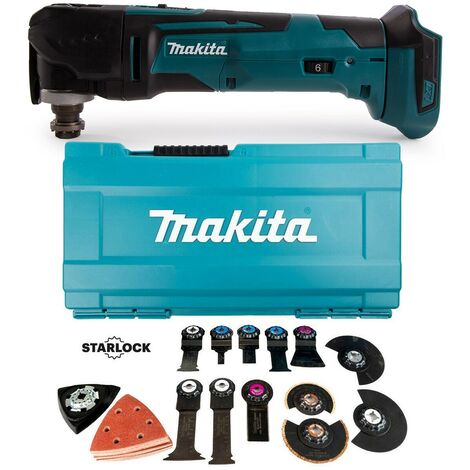 Makita DTM50Z 18V LXT Lithium Cordless MultiTool Multi Tool Body + Makpac  Case