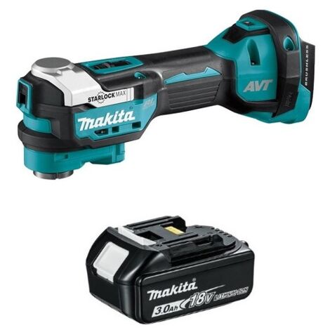 Makita DTM52F1 Outil multifonctions Li-Ion 18V LXT - 1 x 3.0Ah Batterie – sans chargeur