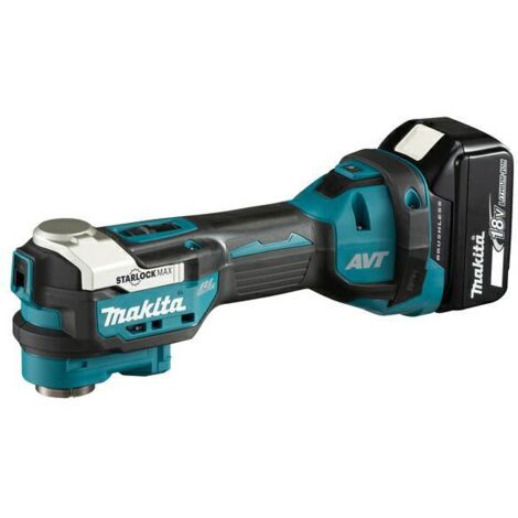 Makita DTM52RFJX2 18V 2x3.0Ah Cordless Multifunction Tool  with Starlock Max System, Brushless Motor and Accessory Kit de