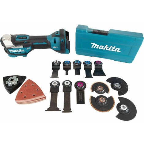 Makita DTM52ZX2 18v LXT Brushless Multi Tool Starlock Keyless Blade 44 Accessory