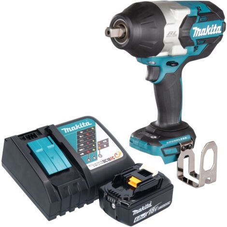 Makita DTW 1004 RG1 Akku Schlagschrauber 18 V 1050 Nm 1/2" Brushless + 1x Akku 6,0 Ah + Ladegerät