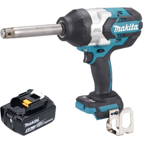 Makita DTW 1005 T1 Akku Schlagschrauber 18 V 1360 Nm 3/4" Brushless + 1x Akku 5,0 Ah - ohne Ladegerät