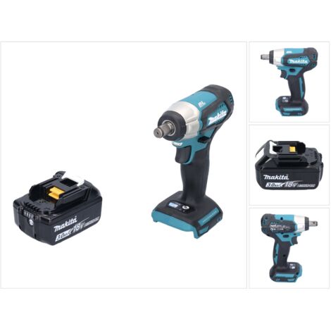Makita DTW 181 F1 Akku Schlagschrauber 18 V 210 Nm 1/2" Brushless + 1x Akku 3,0 Ah - ohne Ladegerät