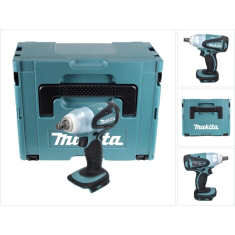 Makita DTW 251 ZJ Llave de impacto inalámbrica 18 V en Makpac 2 - Sin batería, sin cargador incluidos