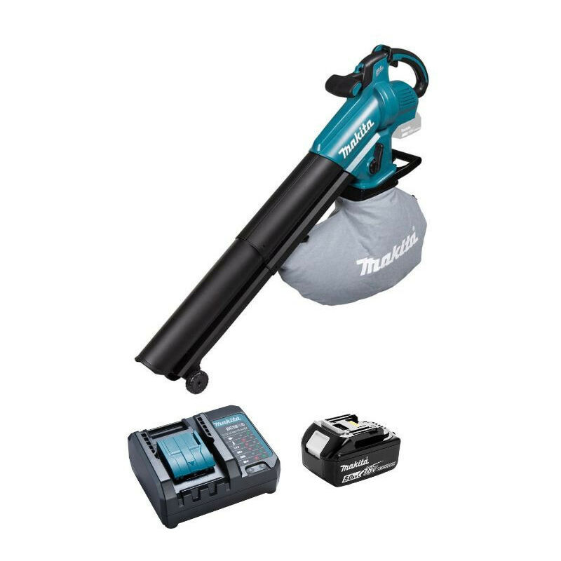 Aspirateur souffleur broyeur 18V LXT 1x5.0Ah MAKITA DUB187T001