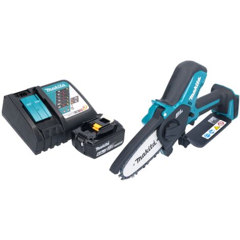 Makita DUC 101 RG01 Akku Astsäge 18 V 10 cm Brushless + 1x Akku 6,0 Ah + Ladegerät