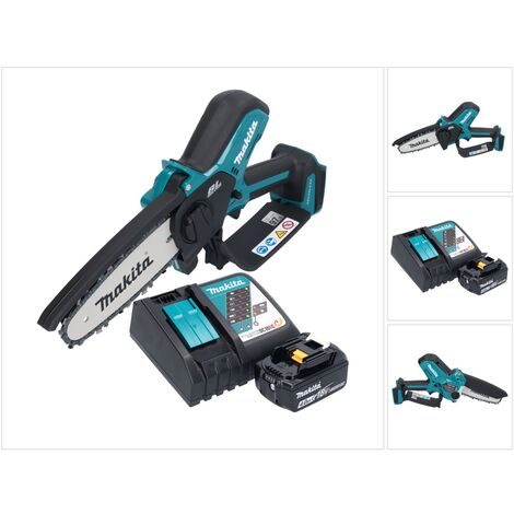 Makita DUC 150 RM Akku Kettensäge 18 V 15 cm Brushless + 1x Akku 4,0 Ah + Ladegerät