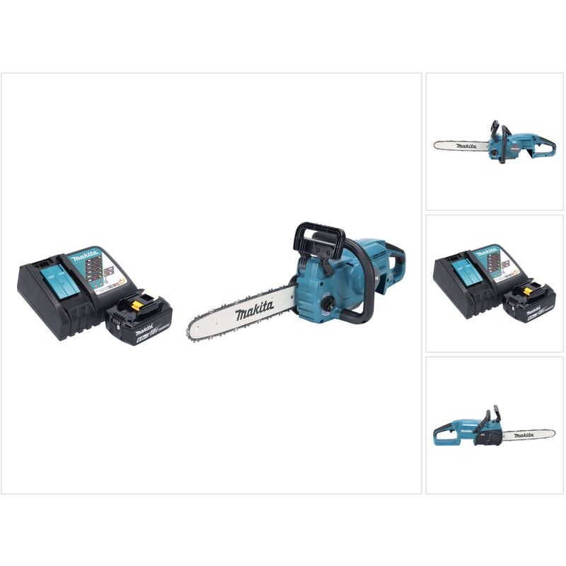 Duc 357 RGX2 Trononneuse d'elagage sans fil 18 v 35 cm 7,7 m/s Brushless + 1x batterie 6,0 Ah + kit chargeur - Makita