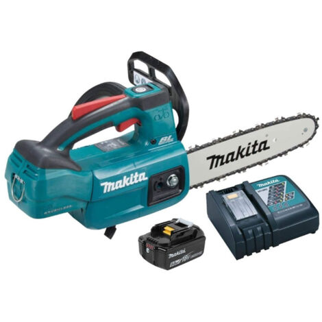 Makita DUC254RT 18V LXT Brushless Chainsaw - 1 x BL1850B &amp DC18RC Charger