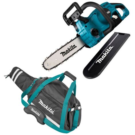 Makita DUC307ZX2 18v LXT Chainsaw Brushless 300mm 12"" - Bare + Chainsaw Bag