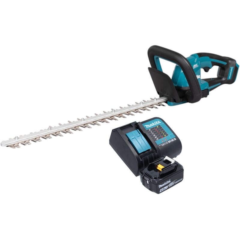 Duh 506 sm Taille-haie sans fil 18 v 50 cm Brushless + 1x batterie 4,0 Ah + chargeur - Makita