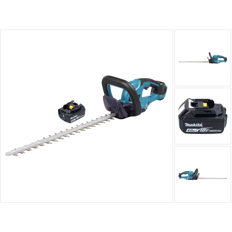 Duh 507 m Taille-haie sans fil 18 v 50 cm + 1x batterie 4,0 Ah - sans chargeur - Makita