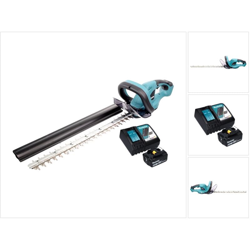 Duh 523 RG1 Taille-haie sans fil 52cm 18V + 1x Batterie 6,0 Ah + Chargeur - Makita