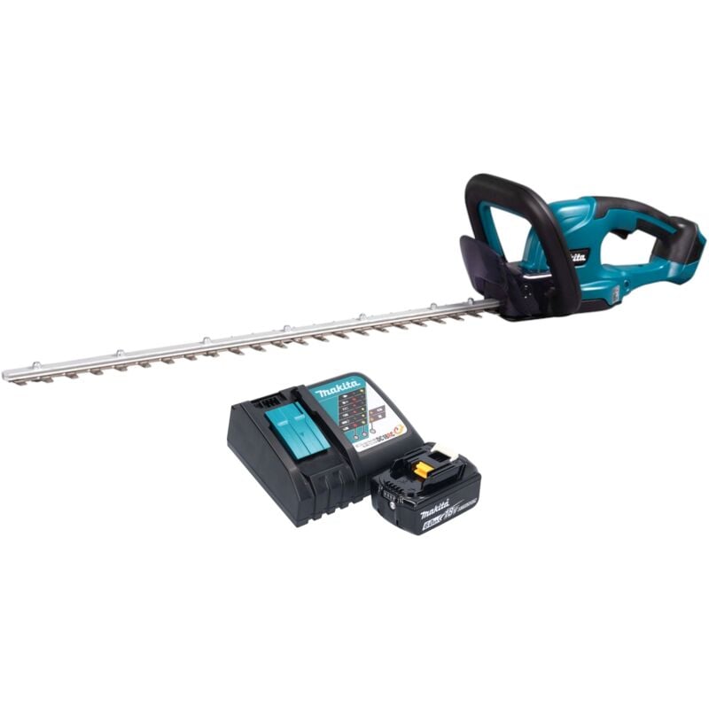 Duh 607 rg Taille-haies sans fil 18 v 60 cm + 1x batterie 6,0 Ah + chargeur - Makita