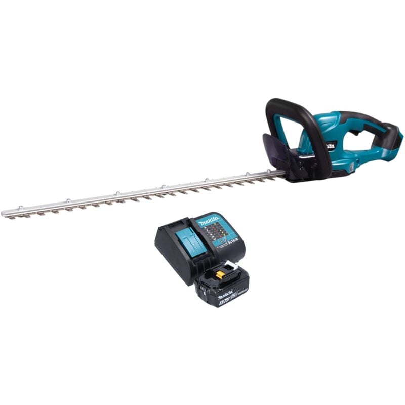 Duh 607 sf Taille-haies sans fil 18 v 60 cm + 1x batterie 3,0 Ah + chargeur - Makita