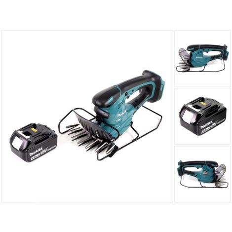 Makita DUM 168 Tijera de hierba a batería 18V + 1x Batería BL1840 4,0 Ah - Sin cargador incluido