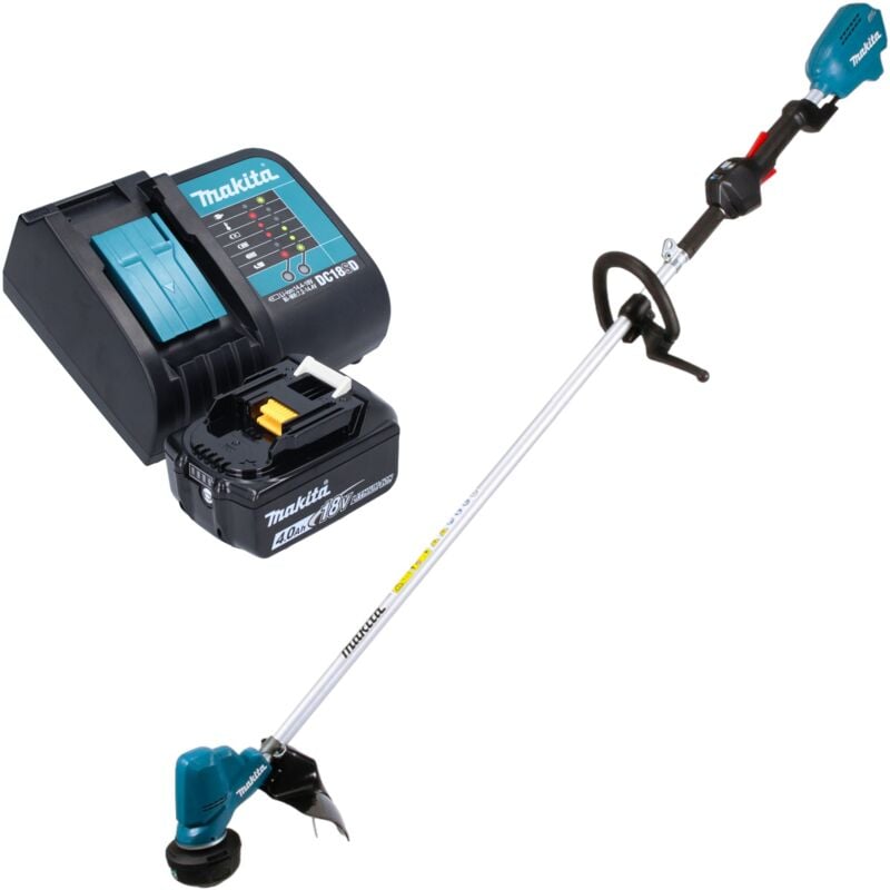 Dur 190 LSMX3 Coupe-bordures sans fil 18 v 300 mm Brushless + 1x batterie 4,0 Ah + chargeur - Makita