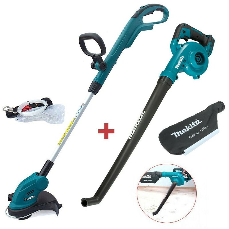 Batteria Tagliaerba Tagliaerba Decespugliatore Decespugliatore Decespugliatore,con batteria e caricabatterie 2x3000mAh,Compatibile con la batteria Makita