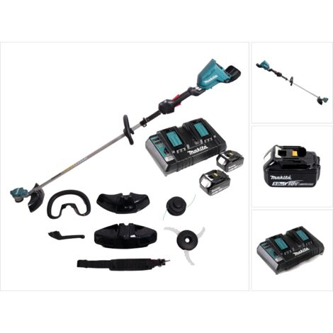 Makita DUR368LPT2 Freischneider/Esser 35 cm Akku Schwarz, Blau
