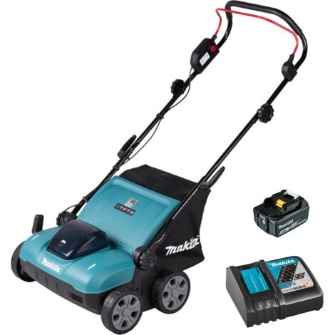 Makita DUV320RT 18V LXT Brushless Scarifier 32cm - 1x 5Ah Battery & Charger