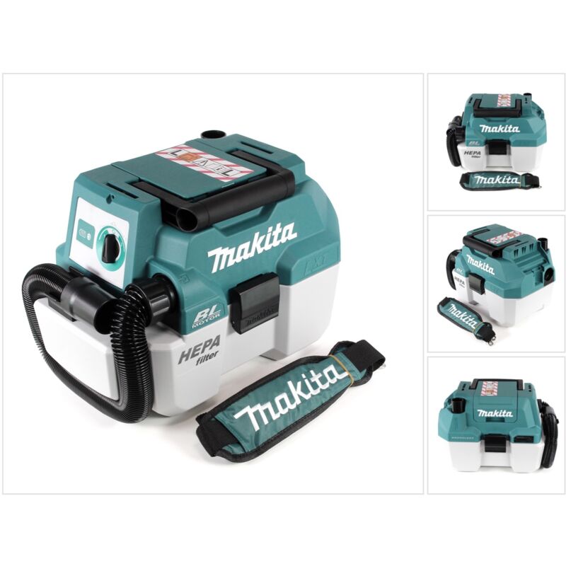 Aspirador soplador 18V Li-Ion 6.7 / 4.2 mbar sin batería ni cargador - DVC750LZX1 - Makita