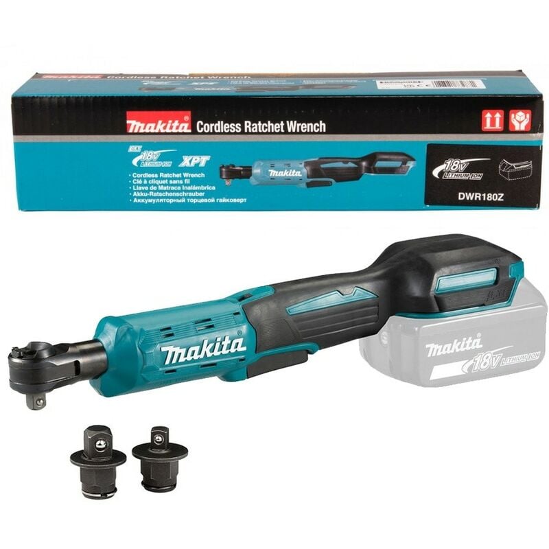 DWR180Z 18v lxt Ratchet Wrench 1/4'' Or 3/8'' Square Drive - Bare Unit - Makita