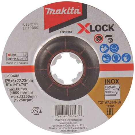 Makita E-00402 accesorio para amoladora angular Disco de desbaste