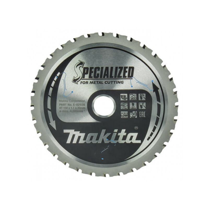 Image of Makita E-02939 Efficut Lama per troncatrice 150x20 mm per metallo