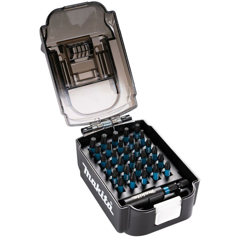 E-03084 31 piece Impact Rated Set In Black Battery Shaped Box - Makita