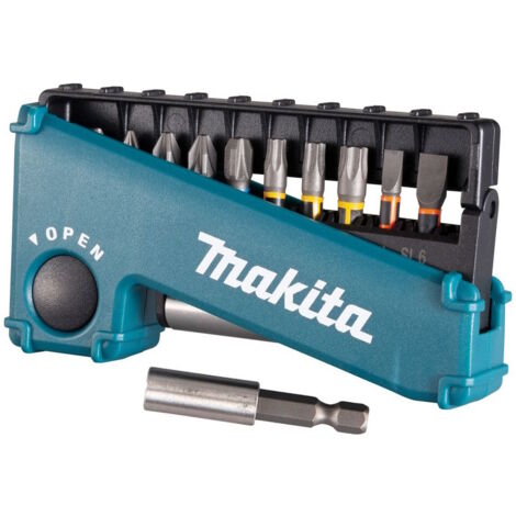 Makita E 03573 11 Piece Impact Premier Torsion Bit Set & Holder