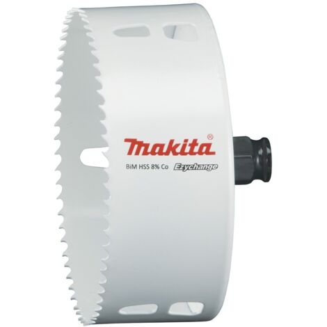 MAKITA E-04036 Ezychange Bi-Metall Kronenbohrer 121mm