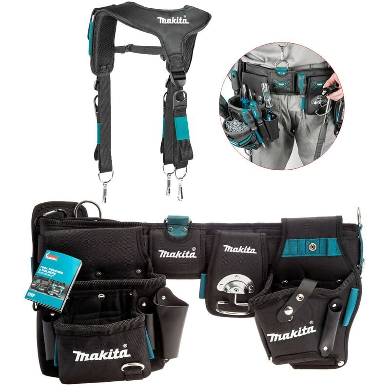 E-05175 Ultimate Super Heavyweight Champion Tool Belt + Loops + Braces - Makita