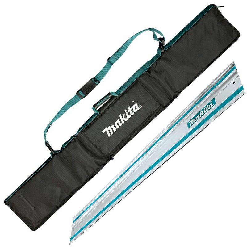 Makita - Plunge Saw Guide Rail 1.5m 55 For SP6000 DSP600 + Guide Rail Bag + Strap