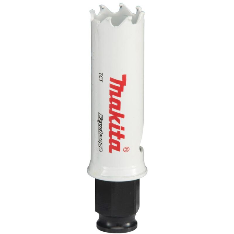 Sega de corona Makita E-06650 Ezychange, 22 mm, ideale per forare con precisione legno, metallo e plastica, de sistema di cambio rapido Ezychange,