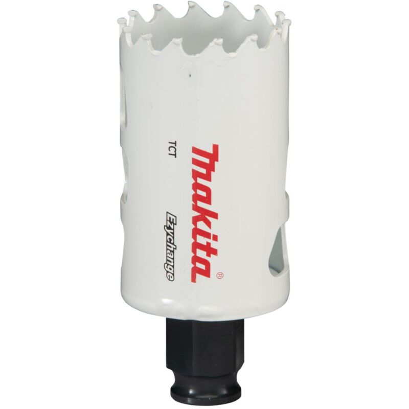 Sega de corona Makita E-06703 Ezychange, 40 mm, ideale per forare con precisione legno, metallo, plastica, de sistema di cambio rapido Ezychange,