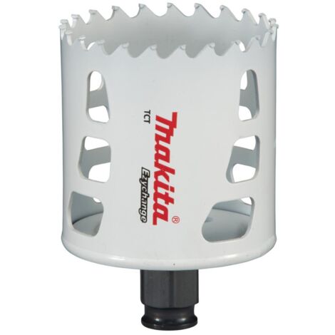 Makita E-06753 Sega de Corona, 1 pezzo, per legno, plastica e metallo, tagli veloci e precisi, compatibilecon gli utensili elettrici standard.