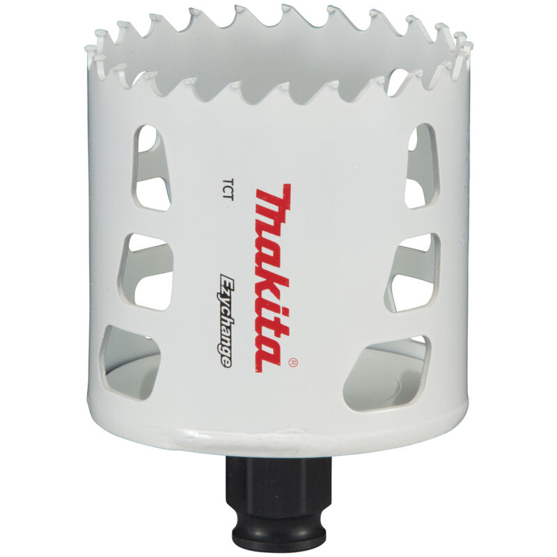 E-06775 Sega de Corona, 1 pezzo, per legno, plastica e metallo, tagli veloci e precisi, compatibilecon gli utensili elettrici standard. - Makita