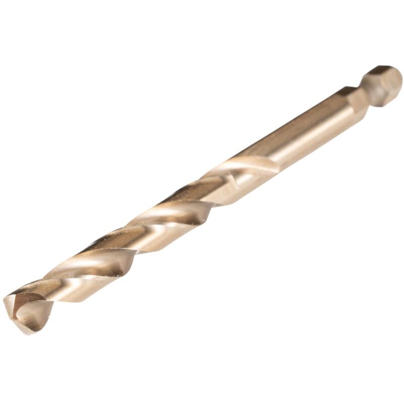 Makita - Punta per forare con precisione materiali duri E-06856, utensile professionale, alta durata, universalmente compatibile, colore metallo