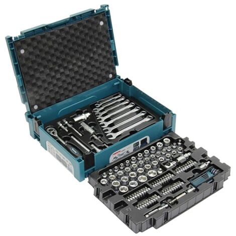 Set di 120 utensili manuali Makita MAKPAC E-08713