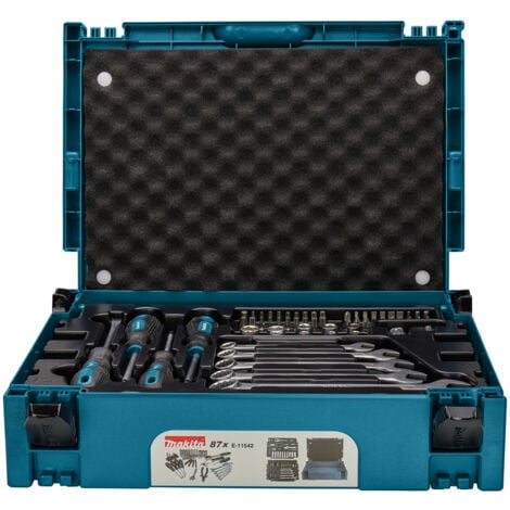 Makita E-11542 87pc Mechanics Tool Set in Makpac Case