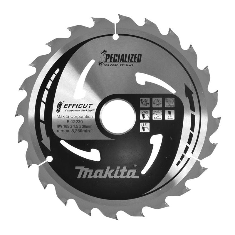 Makita - Lames 'efficut' Composite decking