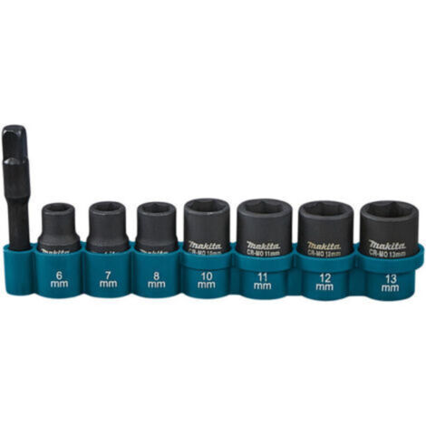 MAKITA E-12289 Kraft-Steckschlüssel-Satz 1/4x50mm (12Stk)