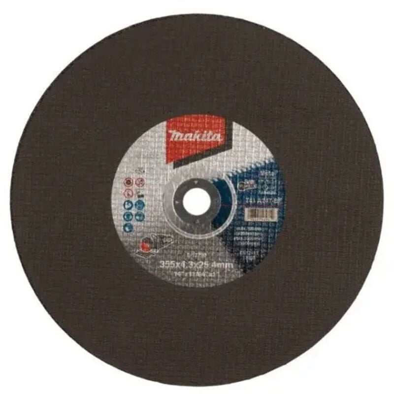 Makita - E-12790-5 Disco abrasivo da taglio 355x25,4 mm per metallo 5 Pz.