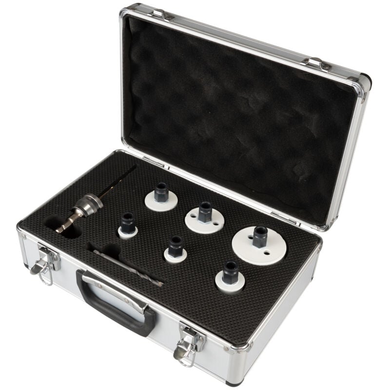 Scatola per sega a tazza Ezychange - 8 pz - 22 - 68 mm Makita E-14261