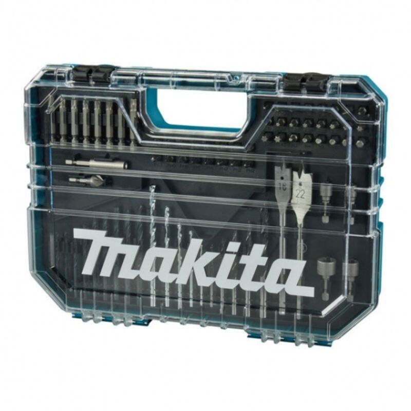E-15126 Valigetta con set di punte e inserti per trapano 75 Pz. - Makita