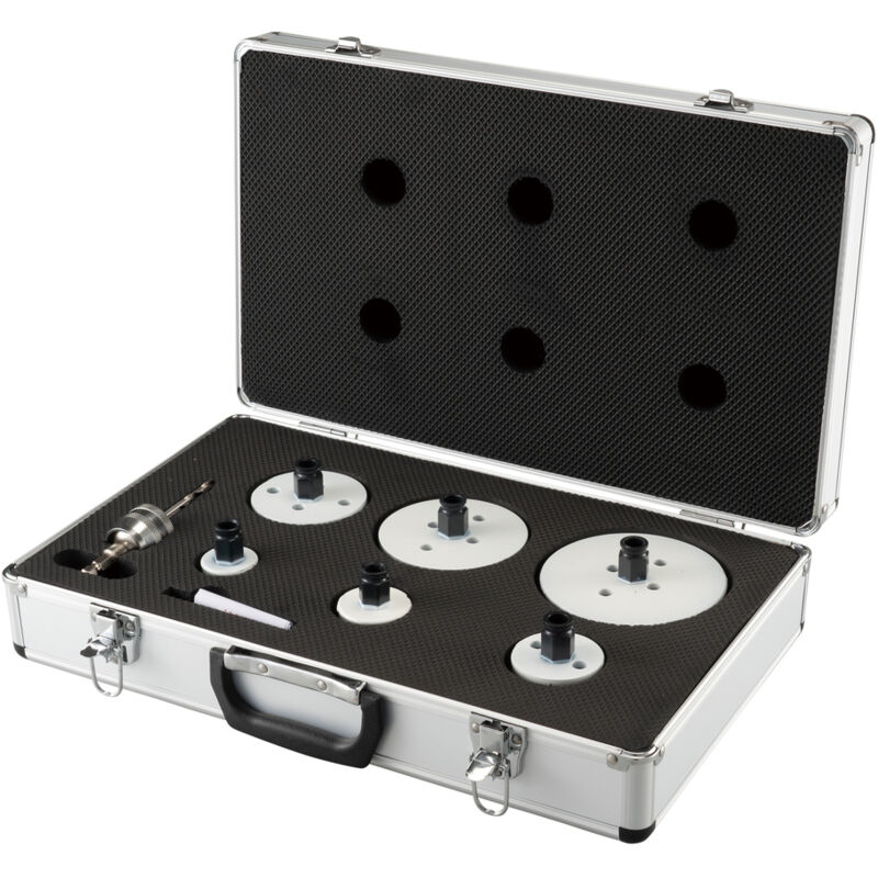 Makita E-15796 Seghe a tazza Ezychange in valigetta per idraulici 8 Pz.