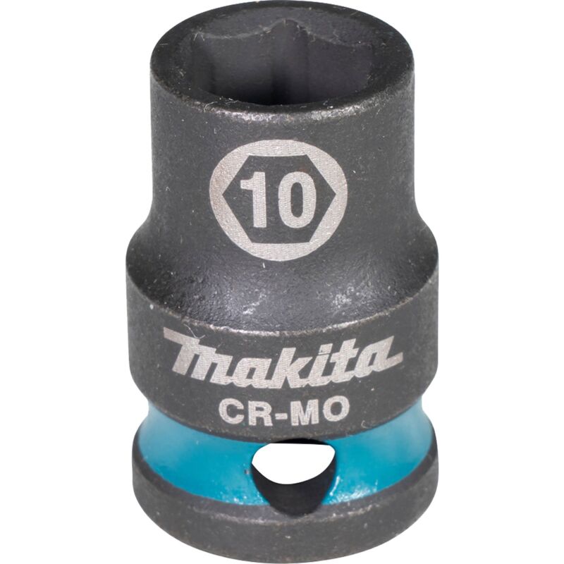 Image of E-15914 Steckschlüssel 3/8' SW10 Impact Black kurz - Makita