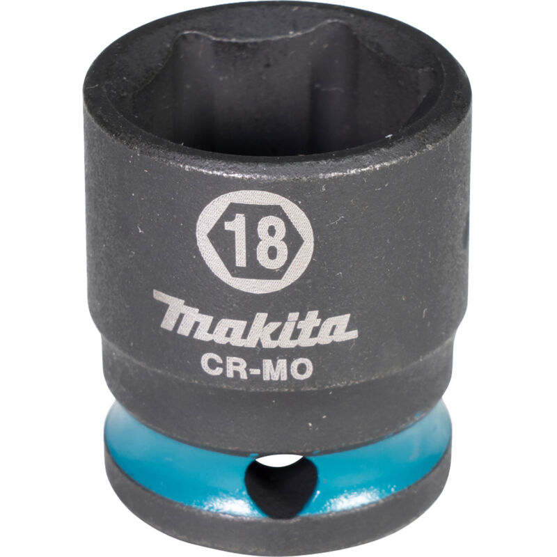 Image of E-15992 Steckschlüssel 3/8" SW18 Impact Black kurz - Makita